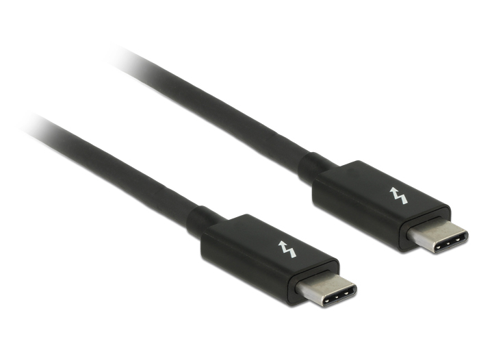 84845 DELOCK Thunderbolt-Kabel - USB-C (M) bis USB-C (M)