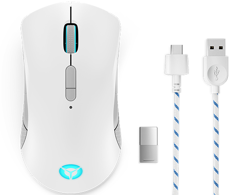 Image of Lenovo Legion M600 Wireless Gaming mouse Ambidextrous RF Wireless...