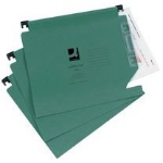 Q-CONNECT KF01184 hanging folder A4 Green 25 pc(s)