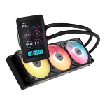 Corsair iCUE LINK TITAN II 360 RX LCD Processor Liquid cooling kit 36 cm Black 1 pc(s)
