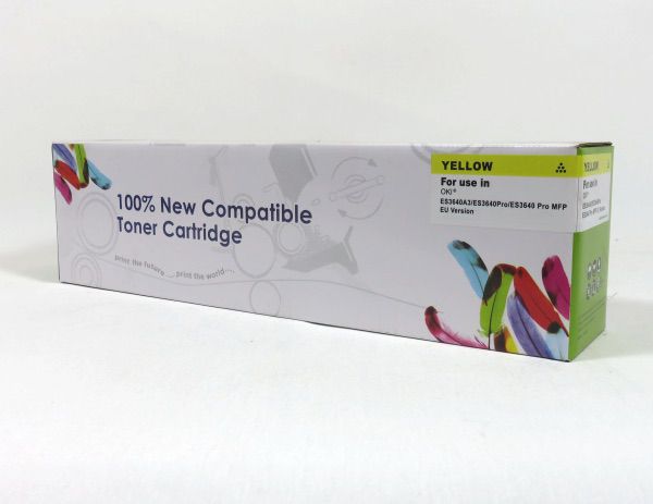 Image of DATA DIRECT Oki ES3640 Toner Yellow Compatible 43837105C