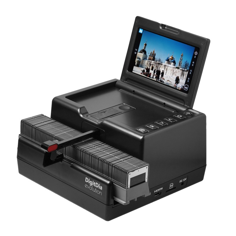 Image of Reflecta DigitDia evolution Film/slide scanner Black