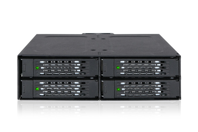 Image of Icy Dock MB607SP-B drive bay panel 13.3 cm (5.25") HDD Cage Black