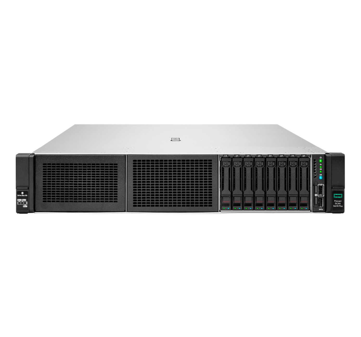 HPE ProLiant DL345 Gen10+ server Rack (2U) AMD EPYC 7232P 3.1 GHz 32 GB DDR4-SDRAM 500 W