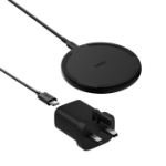 Belkin BoostCharge Mobile phone Black AC, USB Wireless charging Indoor