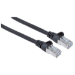 Intellinet Network Patch Cable, Cat6, 5m, Black, Copper, S/FTP, LSOH / LSZH, PVC, RJ45, Gold Plated Contacts, Snagless, Booted, Lifetime Warranty