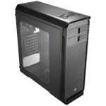Aerocool Aero-500 Black Gaming Case With Window & Card Reader