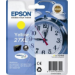 Epson Alarm clock Singlepack Yellow 27XL DURABrite Ultra Ink