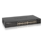 NETGEAR GS324T Managed L2/L2+ Gigabit Ethernet (10/100/1000) Black