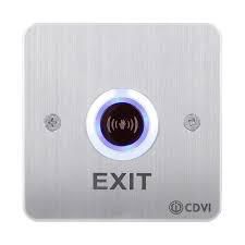 Infrared exit device, square  with EXIT logo, flush mount thumbnail
