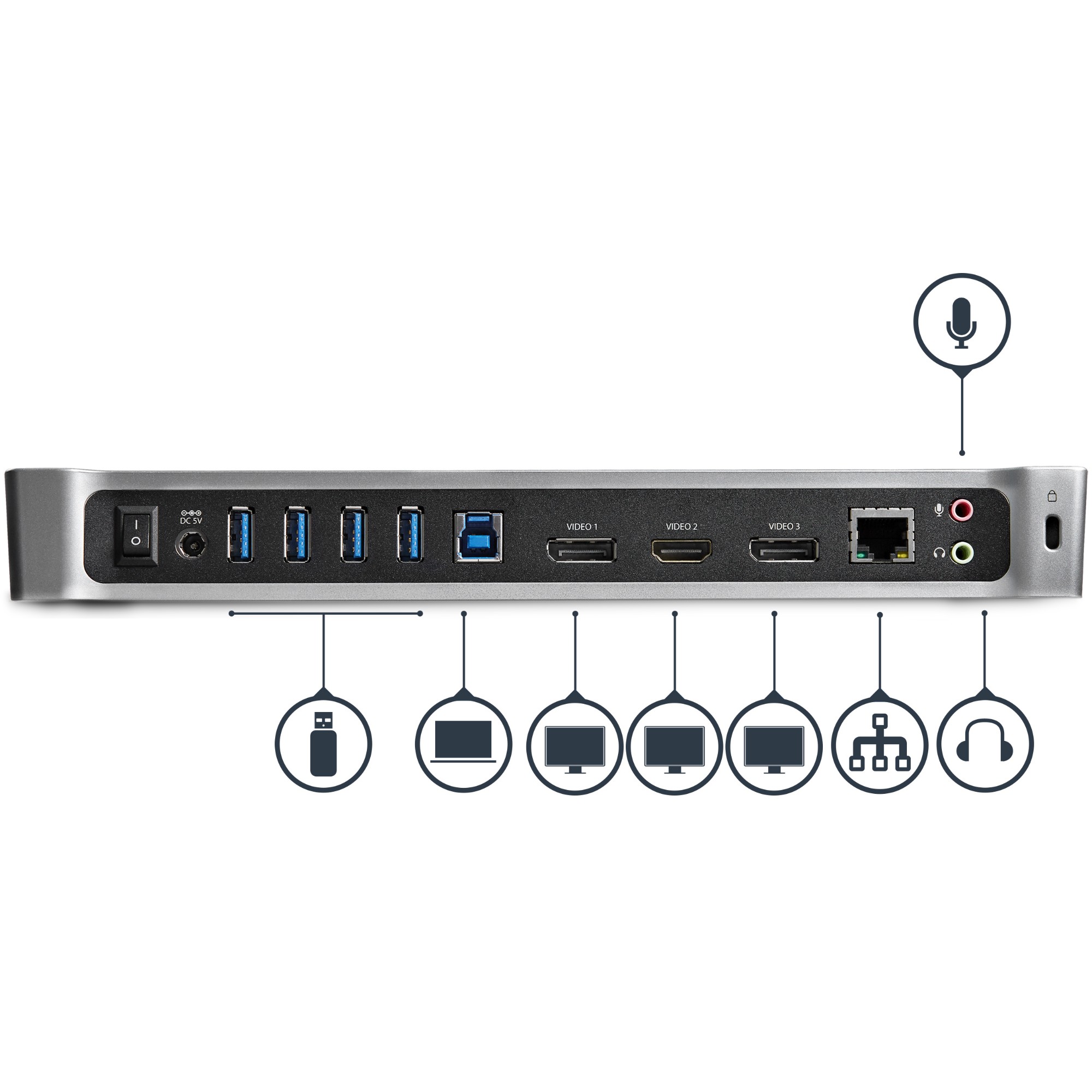 StarTech-com-Triple-Monitor-USB-3-0-Docking-Station---1x-HDMI---2x-DisplayPort