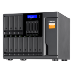 QNAP TL-D1600S storage drive enclosure HDD/SSD enclosure Black, Grey 2.5/3.5"