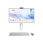 MSI Modern AM273QP AI 1UM-060EU Intel Core Ultra 7 155H 68,6 cm (27") 2560 x 1440 Pixels Alles-in-één-pc 32 GB DDR5-SDRAM 1 TB SSD Windows 11 Pro Wi-Fi 6E (802.11ax) Wit