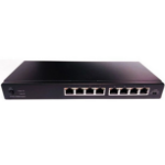 Longshine LCS-2.5GS7108 network switch Unmanaged Gigabit Ethernet (10/100/1000) Black