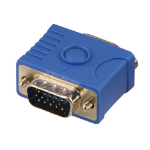 Lindy 32101 cable gender changer VGA Blue