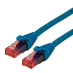 ROLINE Cat6 0.5m networking cable Blue U/UTP (UTP)
