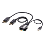 Belkin F1DN2MOD-HC-P01 KVM cable Black 0.3 m