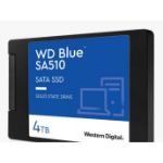 SANDISK Western Digital WD Blue 4TB 2.5' SATA SSD 560R/530W MB/s 95K/82K IOPS 600TBW 1.75M hrs MTBF 3D NAND 7mm 5yrs Wty