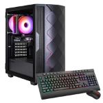 Hyrican GAMEMAX Diamond BK 7795 AMD Ryzen™ 5 5500 16 GB DDR4-SDRAM 1 TB SSD NVIDIA® GeForce RTX™ 5050 Windows 11 Home PC Black