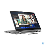 Lenovo ThinkBook 14s Yoga Hybrid (2-in-1) 35.6 cm (14") Touchscreen Full HD Intel® Core™ i5 i5-1335U 16 GB DDR4-SDRAM 256 GB SSD Wi-Fi 6 (802.11ax) Windows 11 Pro Grey