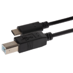 Maplin USB-C to USB-B Male Cable 2m