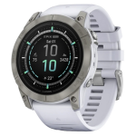 Garmin epix Pro (Gen 2) 3.56 cm (1.4") AMOLED 51 mm Digital 454 x 454 pixels Touchscreen Titanium Wi-Fi GPS (satellite)