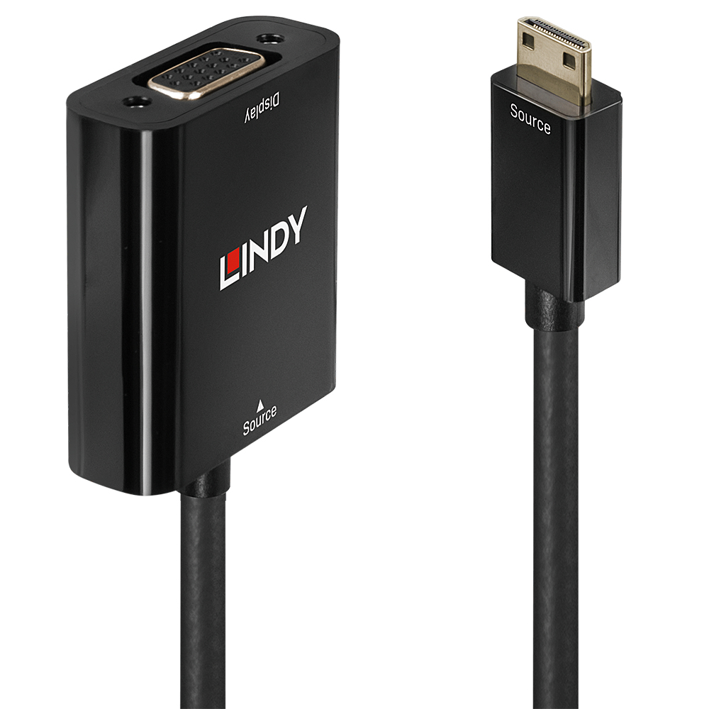Lindy Mini HDMI 1.3 to VGA Converter