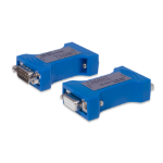 Digitus DA-70161 tussenstuk voor kabels RS232 RS485 Blauw