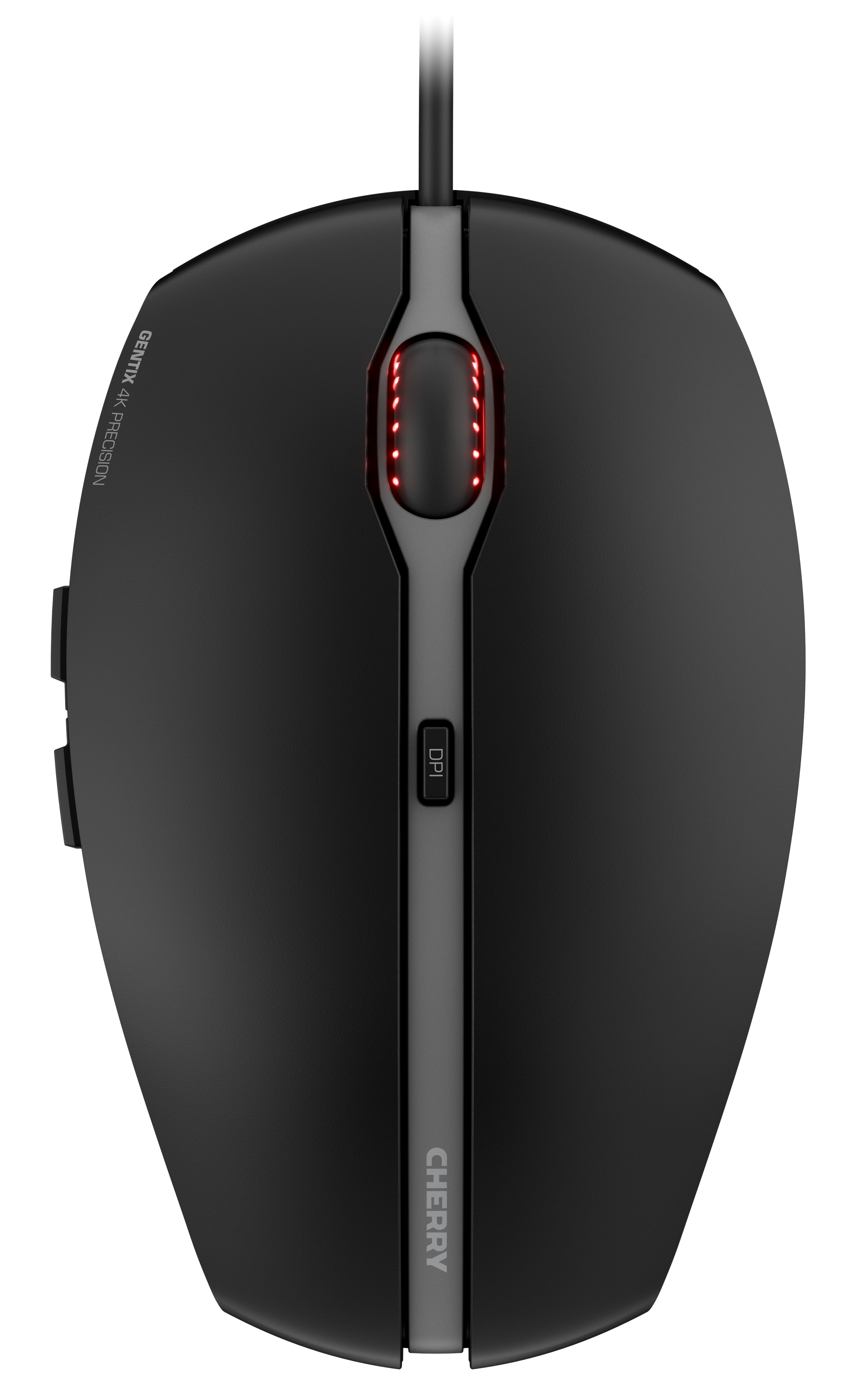 Image of CHERRY GENTIX 4K Corded Mouse, Black, USB