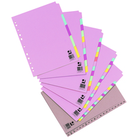 Q-CONNECT+Q-CONNECT+5-PT+SUBJECT+DIVIDER+A4