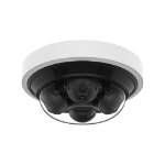 Hanwha 4MP x 4, AI, IR mini multi-directional c IP security camera