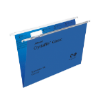 Rexel Crystalfile Classic Foolscap Suspension File 15mm Blue (50)