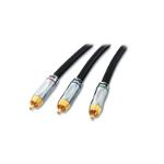 APC AV Pro Interconnects Component Video, 2M component (YPbPr) video cable 78.7" (2 m) 3 x RCA