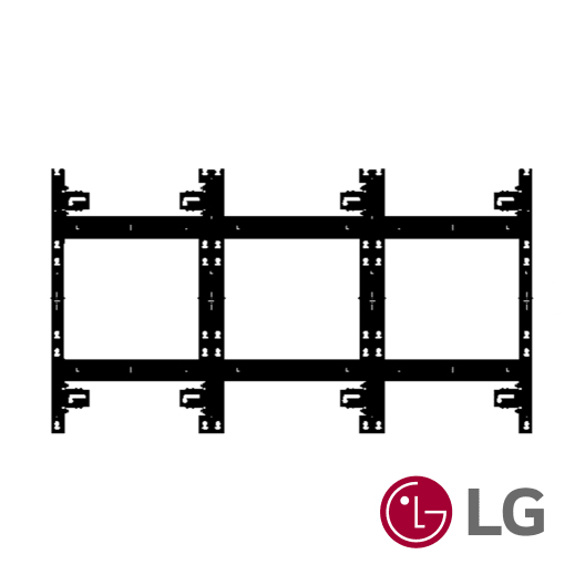 Chief TiLED 3x3 dvLED Wall Mount Kit for LG LSBB 81" with Side Co