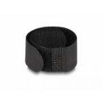 DeLOCK Hook-and-loop cable tie L 180 x W 20 mm black 10 pieces