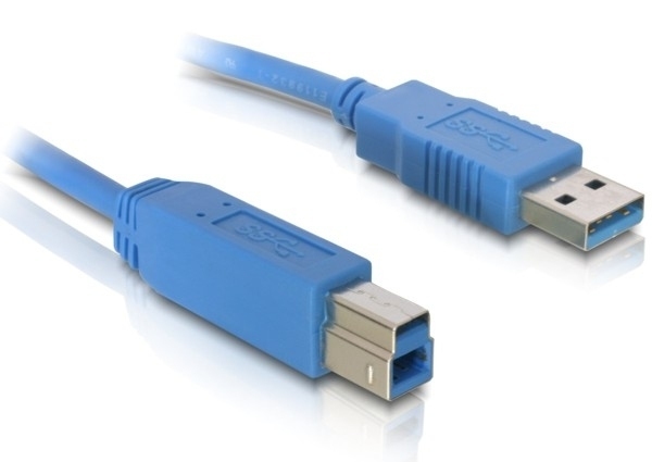 DeLOCK USB 3.0 Cable - 1.8m USB cable USB A USB B Blue