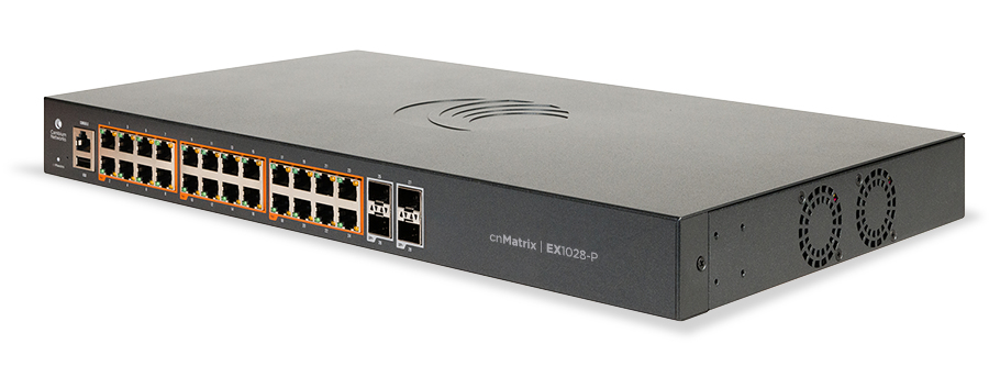 Image of Cambium Networks EX1028-P Managed L2/L3 Gigabit Ethernet...