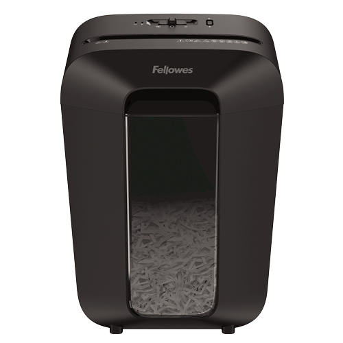 Image of Fellowes Powershred LX70 paper shredder Particle-cut shredding Black