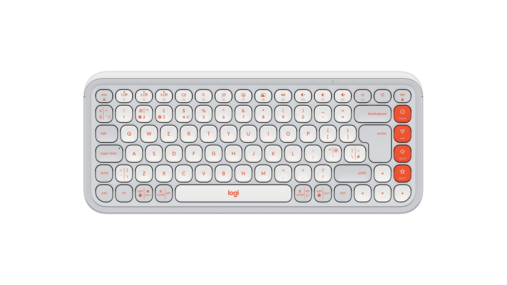 Logitech POP Icon Keys keyboard Universal Bluetooth QWERTY UK English