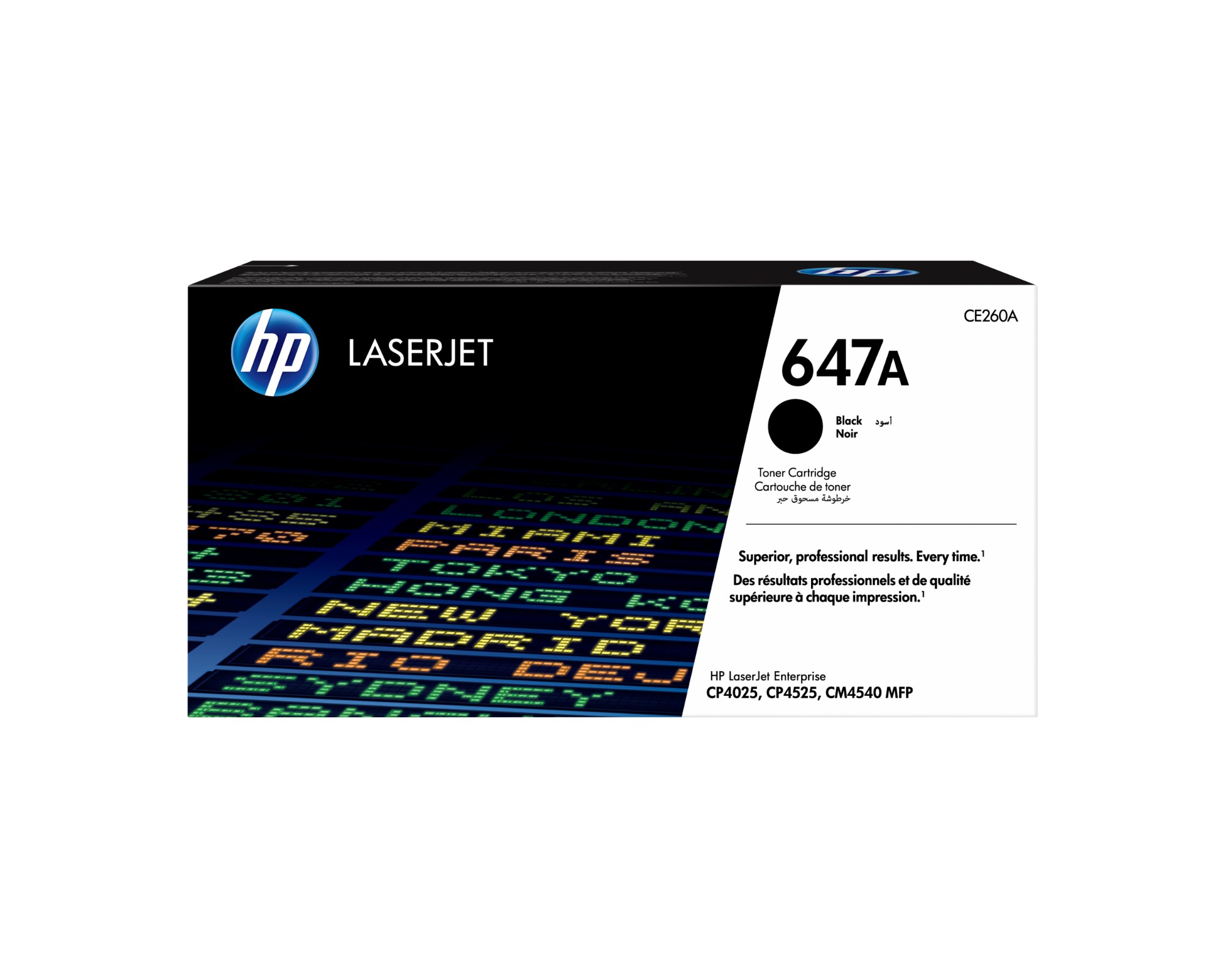 HP CE260A/647A Toner cartridge black, 8.5K pages ISO/IEC 19798 for HP CLJ CM 4540/CP 4025/CP 4520
