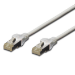 FDL 1M CAT.6A S-FTP 500Mhz PATCH CORD / CAT.7 CABLE - GREY