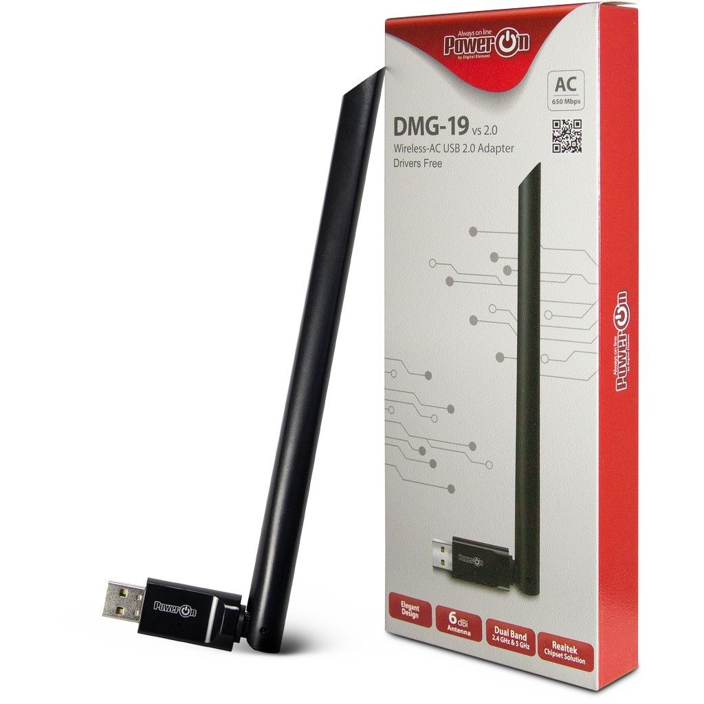 Image of Inter-Tech DMG-19 WLAN 650 Mbit/s