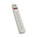 Tripp Lite TLP608 surge protector Gray 6 AC outlet(s) 120 V 96.1" (2.44 m)