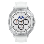 Samsung Galaxy Watch 8 Classic 3,3 cm (1.3") AMOLED 46 mm Digitaal 438 x 438 Pixels Touchscreen Zilver Wifi GPS
