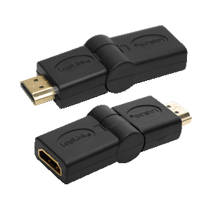 Image of LogiLink AH0011 cable gender changer HDMI Black