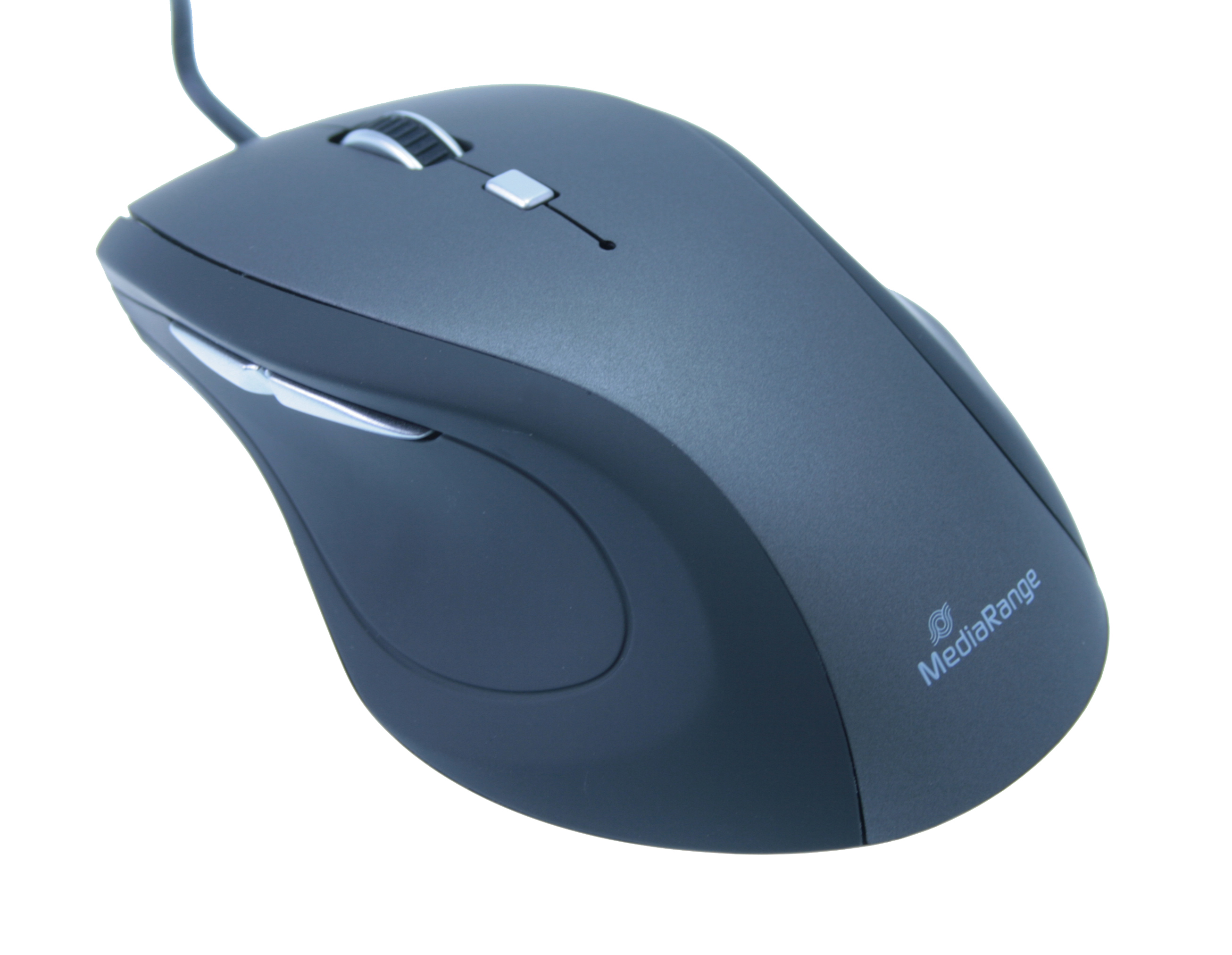 Image of MediaRange MROS202 mouse Right-hand USB Type-A Optical 2400 DPI