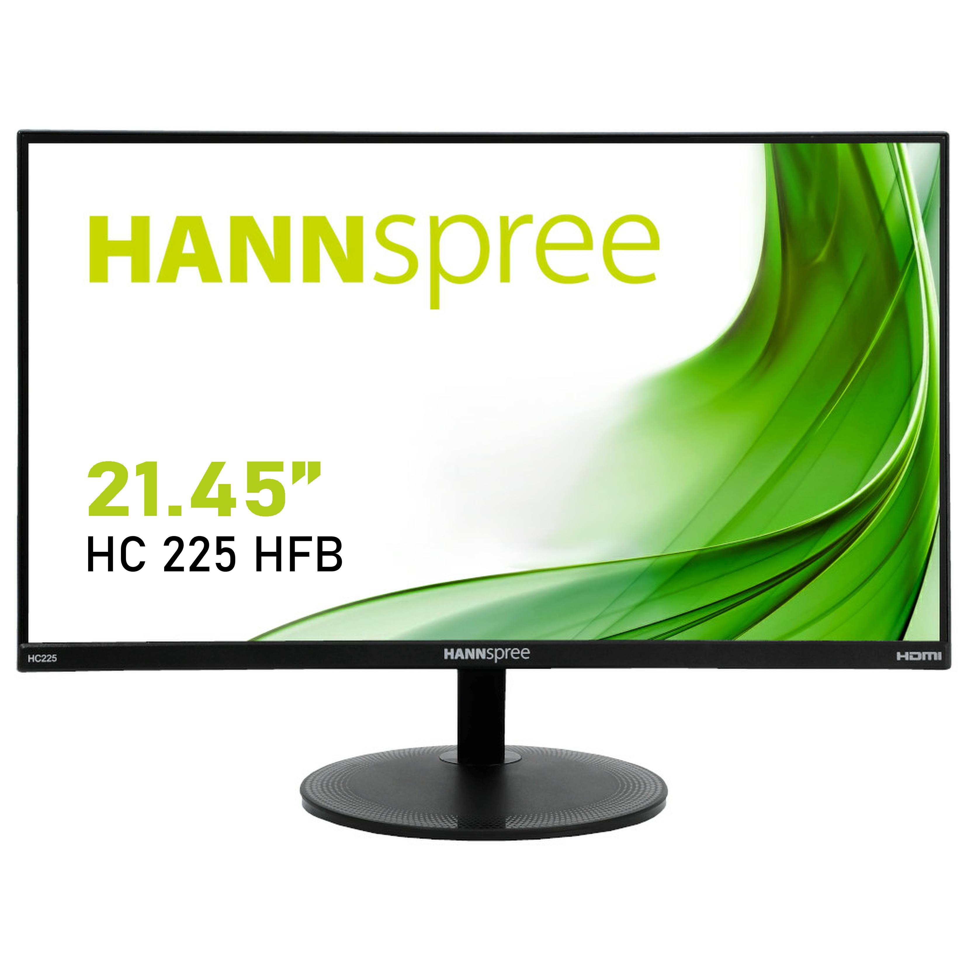 Image of Hannspree HC 225 HFB computer monitor 54.5 cm (21.4") 1920 x 1080...