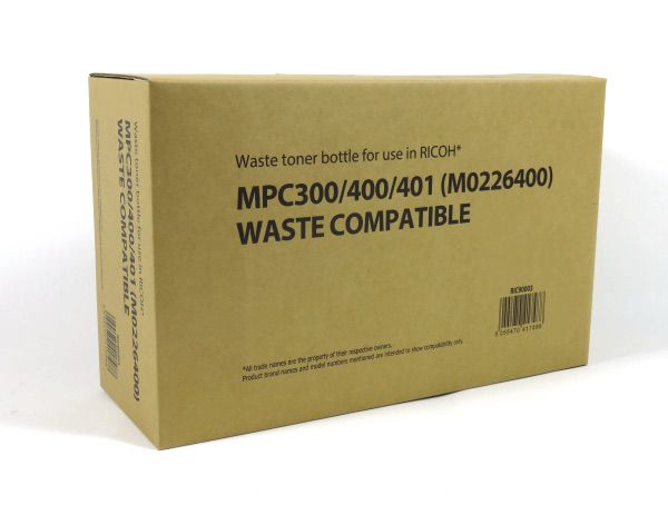 Image of DATA DIRECT Ricoh MPC300 MPC400 MPC401 Waste Toner Bottle M0226400...