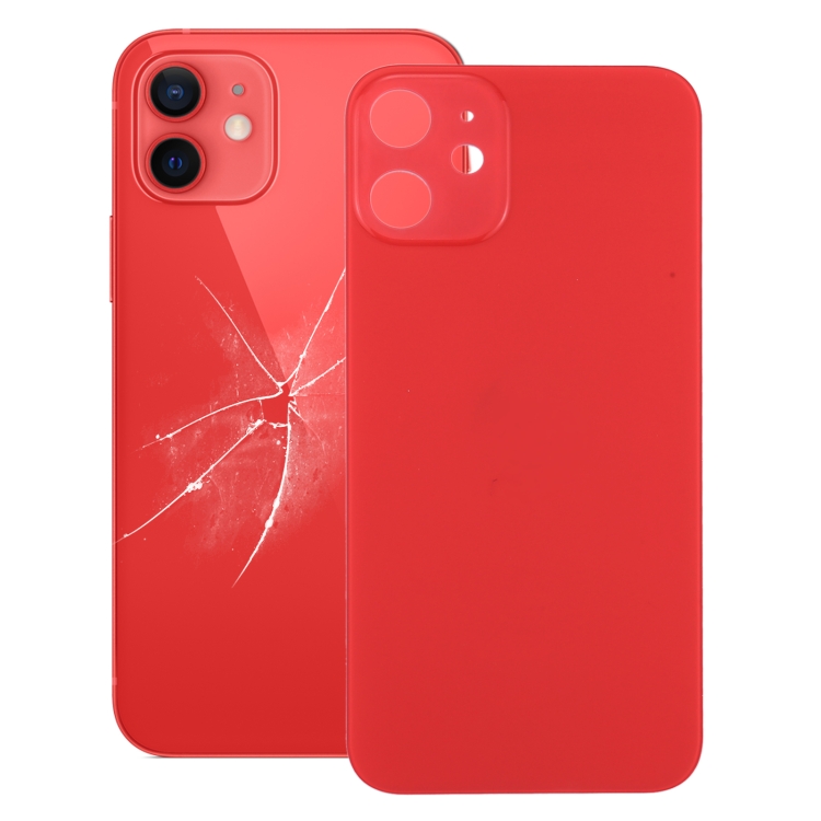 EU Product - iPhone 12 Mini Back Cover (No Logo) - Red thumbnail