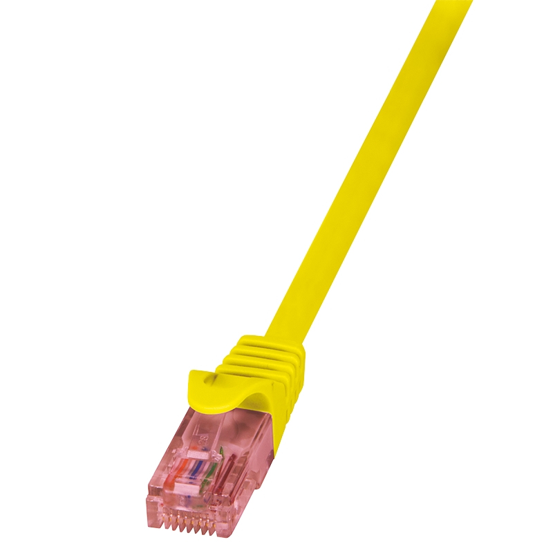 CQ2077U Cat.6 U/UTP Prime Line Patch Cable, 5 Meter Length, Yellow, 5 Meter Length - CQ2077U thumbnail